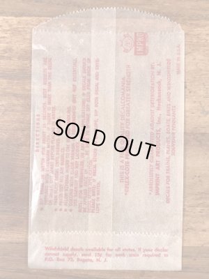 Impko社製のバットの60年代ビンテージ水張りステッカー