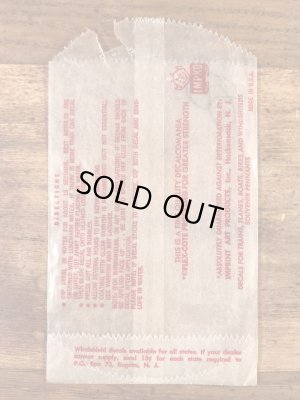 Impko社製のイーグルヘッドの60年代ビンテージ水張りステッカー