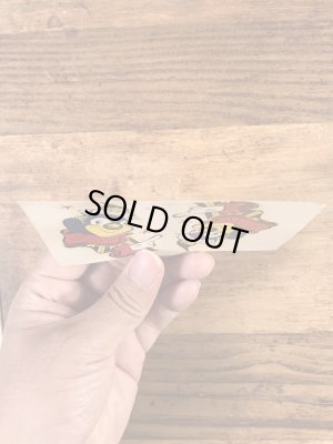 Impko社製のピエロの60年代ビンテージ水張りステッカー