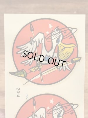 Impko社製のペリカンの60年代ビンテージ水張りステッカー