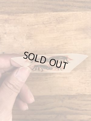 Impko社製のスパイダーの60年代ビンテージ水張りステッカー