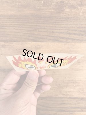 Impko社製のファイヤーアイの60年代ビンテージ水張りステッカー