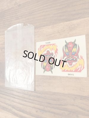 Impko社製のDevilの60’sヴィンテージウォータースライドデカール