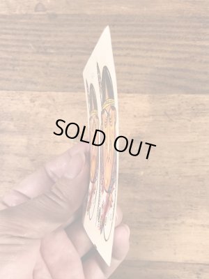 Impko社製のインディアンの60’sヴィンテージウォータースライドデカール