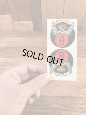 Impko社製の8 Ball Bugの60’sヴィンテージウォータースライドデカール