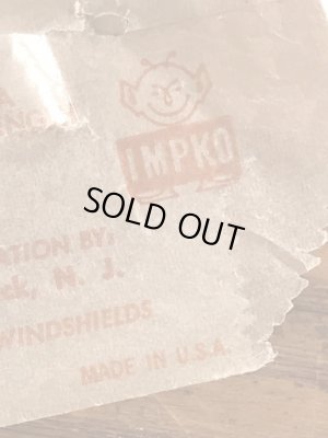 Impko社製のキューティの60年代ビンテージ水張りステッカー