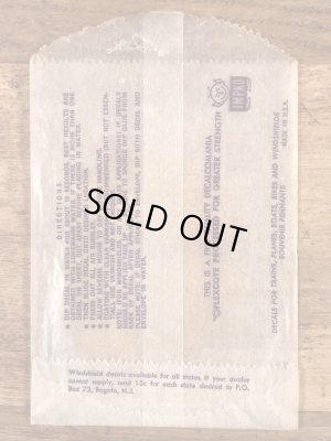 Impko社製の精霊の60年代ビンテージ水張りステッカー