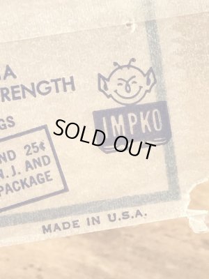 Impko社製のホーボーの60年代ビンテージ水張りステッカー