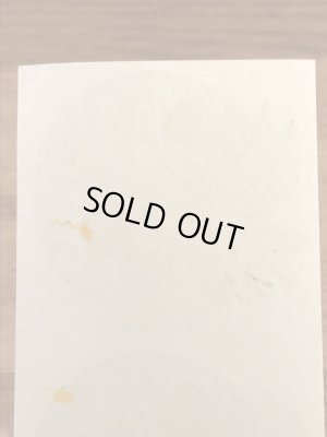 Impko社製の鳥の60年代ビンテージ水張りステッカー