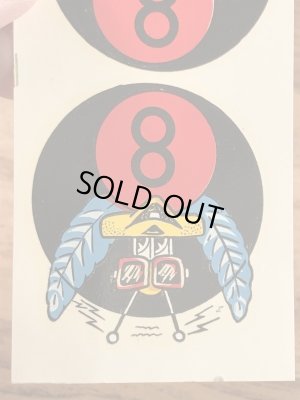 Impko社製の8 Ball Bugの60’sヴィンテージウォータースライドデカール