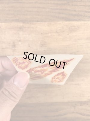 Impko社製のファイヤーの60年代ビンテージ水張りステッカー