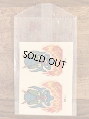 Impko社製のDevilの60’sヴィンテージウォータースライドデカール