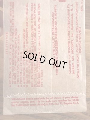 Impko社製のDevilの60’sヴィンテージウォータースライドデカール