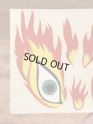 Impko社製のファイヤーアイの60年代ビンテージ水張りステッカー