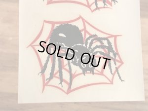 Impko社製のスパイダーの60年代ビンテージ水張りステッカー