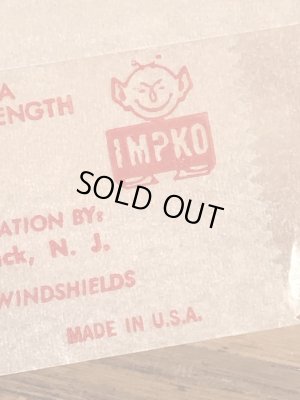 Impko社製のデビルの60年代ビンテージ水張りステッカー