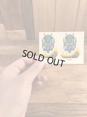 Impko社製のDevilの60’sヴィンテージウォータースライドデカール