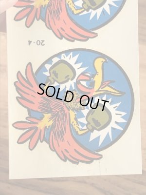 Impko社製のBirdの60’sヴィンテージウォータースライドデカール