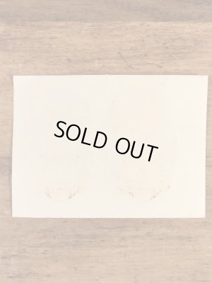 Impko社製のキューティの60年代ビンテージ水張りステッカー