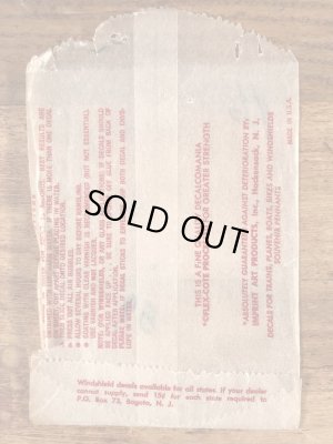 Impko社製のペリカンの60年代ビンテージ水張りステッカー