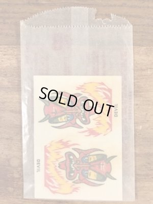 Impko社製のDevilの60’sヴィンテージウォータースライドデカール