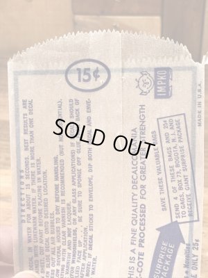 Impko社製のホーボーの60年代ビンテージ水張りステッカー