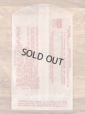 Impko社製のスパイダーの60年代ビンテージ水張りステッカー