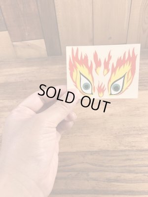 Impko社製のFire Eyesの60’sヴィンテージウォータースライドデカール