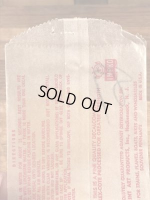 Impko社製のペリカンの60年代ビンテージ水張りステッカー