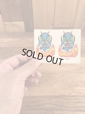 Impko社製のDevilの60’sヴィンテージウォータースライドデカール