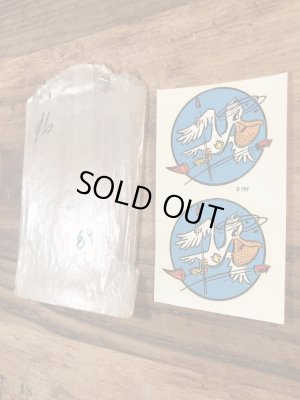 Impko社製のペリカンの60’sヴィンテージウォータースライドデカール