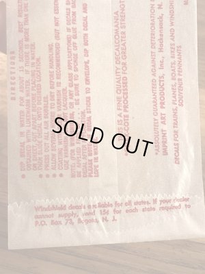 Impko社製のDevilの60’sヴィンテージウォータースライドデカール