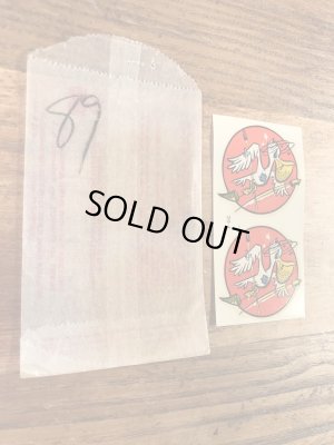 Impko社製のペリカンの60年代ビンテージ水張りステッカー