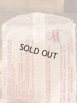 Impko社製の鳥の60年代ビンテージ水張りステッカー