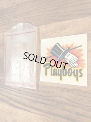 Impko社製のPlayboysの60’sヴィンテージウォータースライドデカール