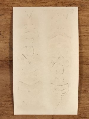 Impko社製のトーテムポールの60年代ビンテージ水張りステッカー