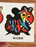 Impko社製のWormの60’sヴィンテージウォータースライドデカール