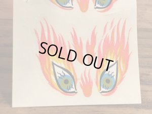 Impko社製のFire Eyesの60’sヴィンテージウォータースライドデカール