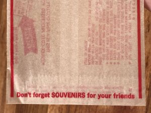 Impko社製のFinger Printsの60’sヴィンテージウォータースライドデカール