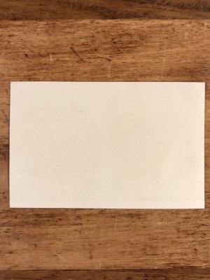 Impko社製のワームの60年代ビンテージ水張りステッカー