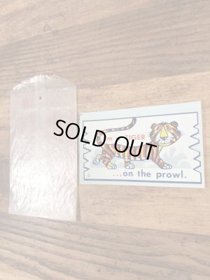 Impko社製のI'm a Tigerの60年代ビンテージ水張りステッカー