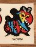 Impko社製のWormの60’sヴィンテージウォータースライドデカール