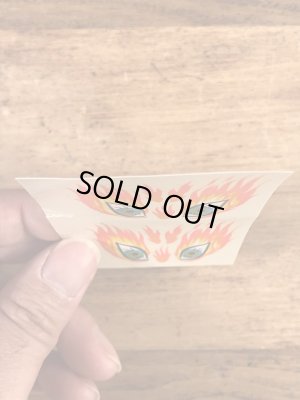 Impko社製のファイヤーアイの60年代ビンテージ水張りステッカー