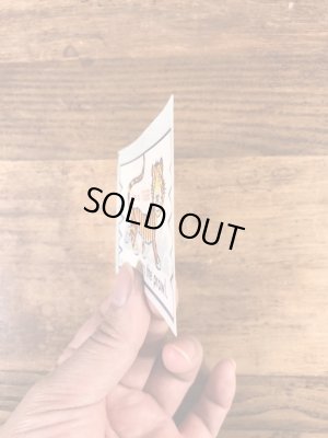 Impko社製のI'm a Tigerの60年代ビンテージ水張りステッカー