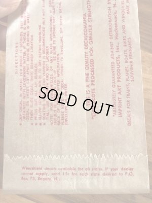 Impko社製のFireの60’sヴィンテージウォータースライドデカール