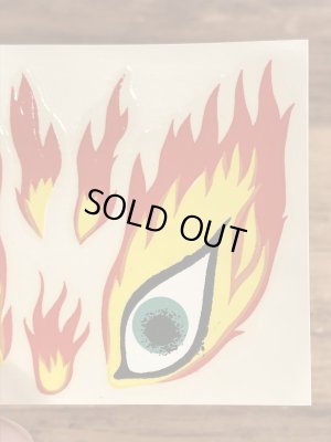 Impko社製のFire Eyesの60’sヴィンテージウォータースライドデカール