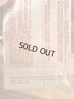 Impko社製のLightning Catの60’sヴィンテージウォータースライドデカール