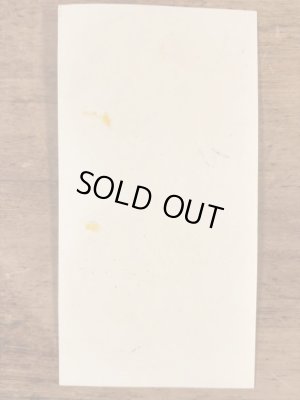 Impko社製の鳥の60年代ビンテージ水張りステッカー