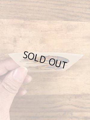 Impko社製の稲妻キャットの60年代ビンテージ水張りステッカー