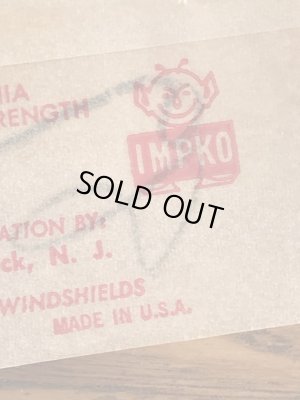 Impko社製のペリカンの60年代ビンテージ水張りステッカー